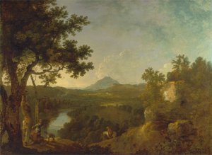 View near Wynnstay, the Seat of Sir Watkin Williams-Wynn, BT.